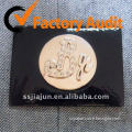 metal leather label